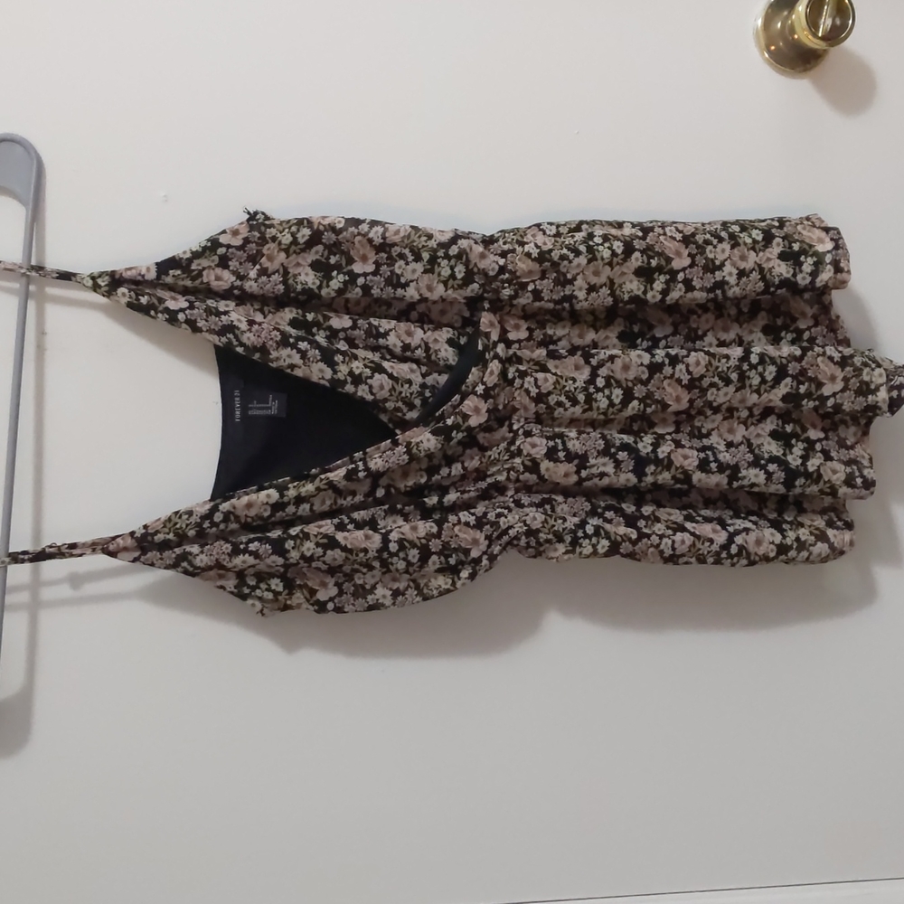 F21 floral romper